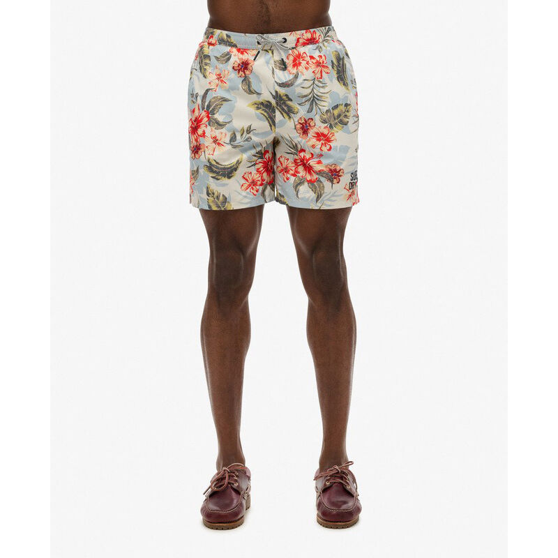 Superdry Hawaiian Print 17 Swim Short image number 2